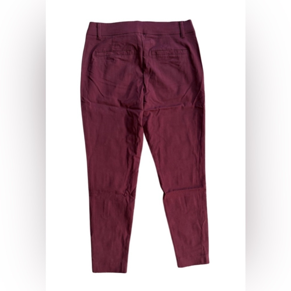 Women’s Burgundy Pants - Picture 2 of 6
